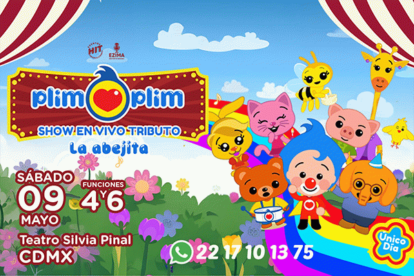 Plim Plim . Show en Vivo Tributo , CDMX